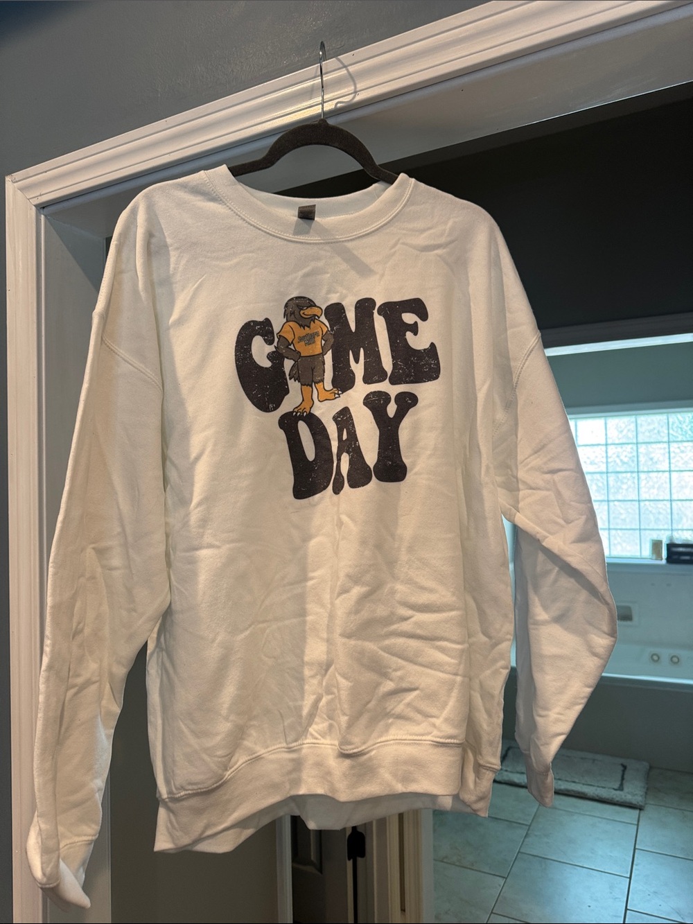 White 'Game Day' Graphic Pullover Sweatshirt - Unbranded Southern Miss
